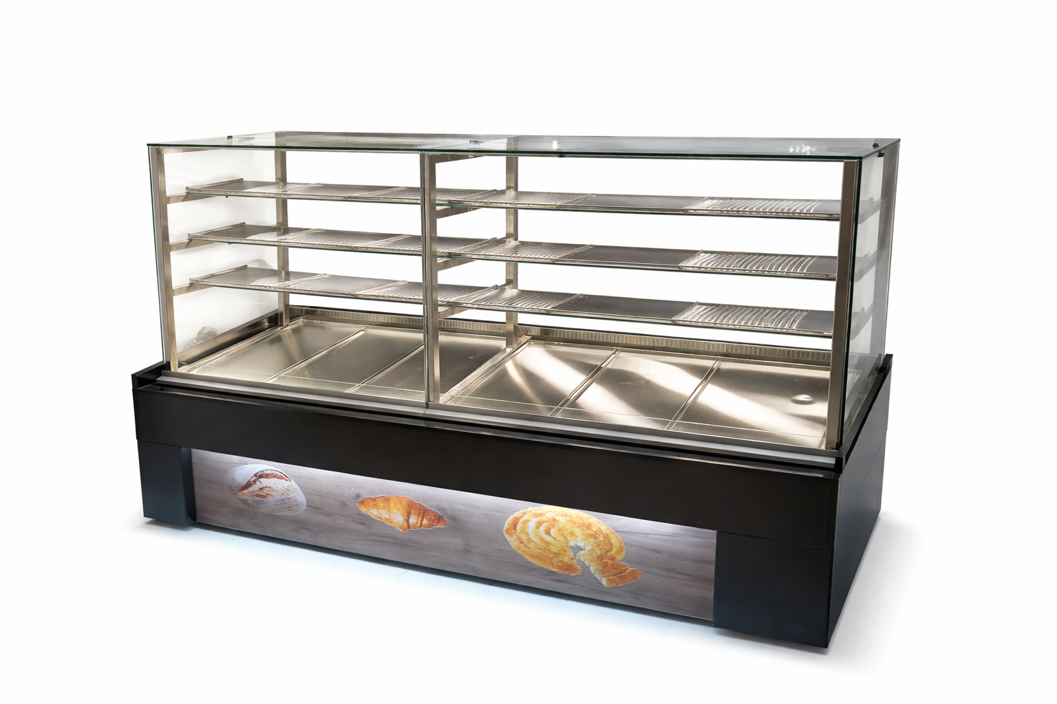 Topla vitrina burek - bela podloga Pastry display case - Image 1